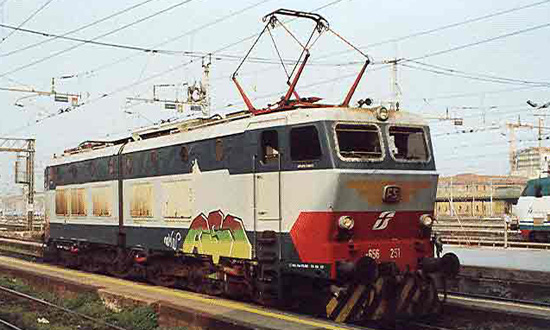 Bild 19 Gelenklok Italienische Staatsbahn