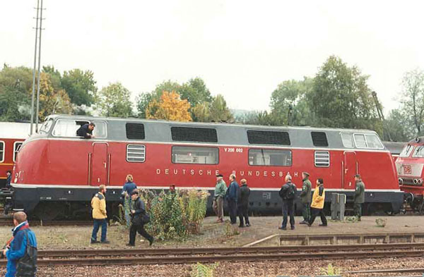 Bild 33 V 200 Deutsche Bundesbahn 