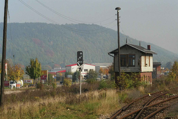 Bild 45 Signalschirm ohne Lampen und durchkreuzt