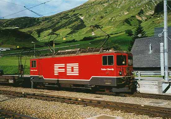 Bild 7 E-Lok, Neuere BR der Furkabahn (CH)